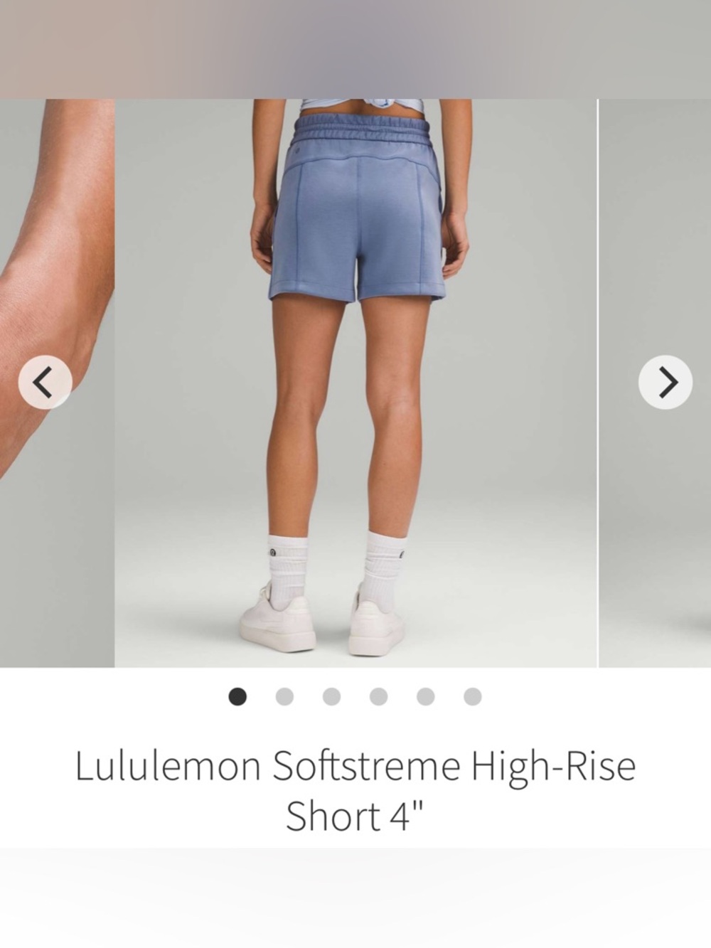 Lululemon Softstreme High-Rise Short 4" Size 4